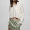 PULL & BEAR Rustic With Contrast - Trui - Mottled Beige