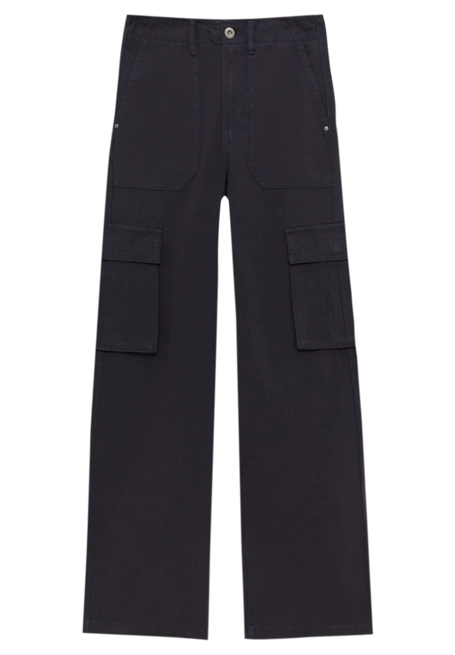 PULL & BEAR Straight-Fit - Cargobroek - Dark Blue 6 PULL & BEAR Straight-Fit - Cargobroek - Dark Blue - Afbeelding 6