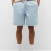 PULL & BEAR Bermuda - Shorts - Stone Blue Denim