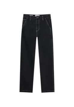 PULL & BEAR Carpenter - Straight Leg Jeans - Black 13 PULL & BEAR Carpenter - Straight Leg Jeans - Black -PULL BEAR Winkel b285fb4674ea48a887ed96fde8309b7c
