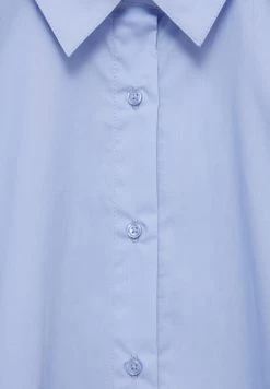 PULL & BEAR Basic-Popelin - Overhemdblouse - Stone Blue Denim -PULL BEAR Winkel b2a7e43b0c7047a296bdecb6ea0b9341