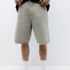 PULL & BEAR Baggy Fit Bermuda- Jeansshort - Khaki