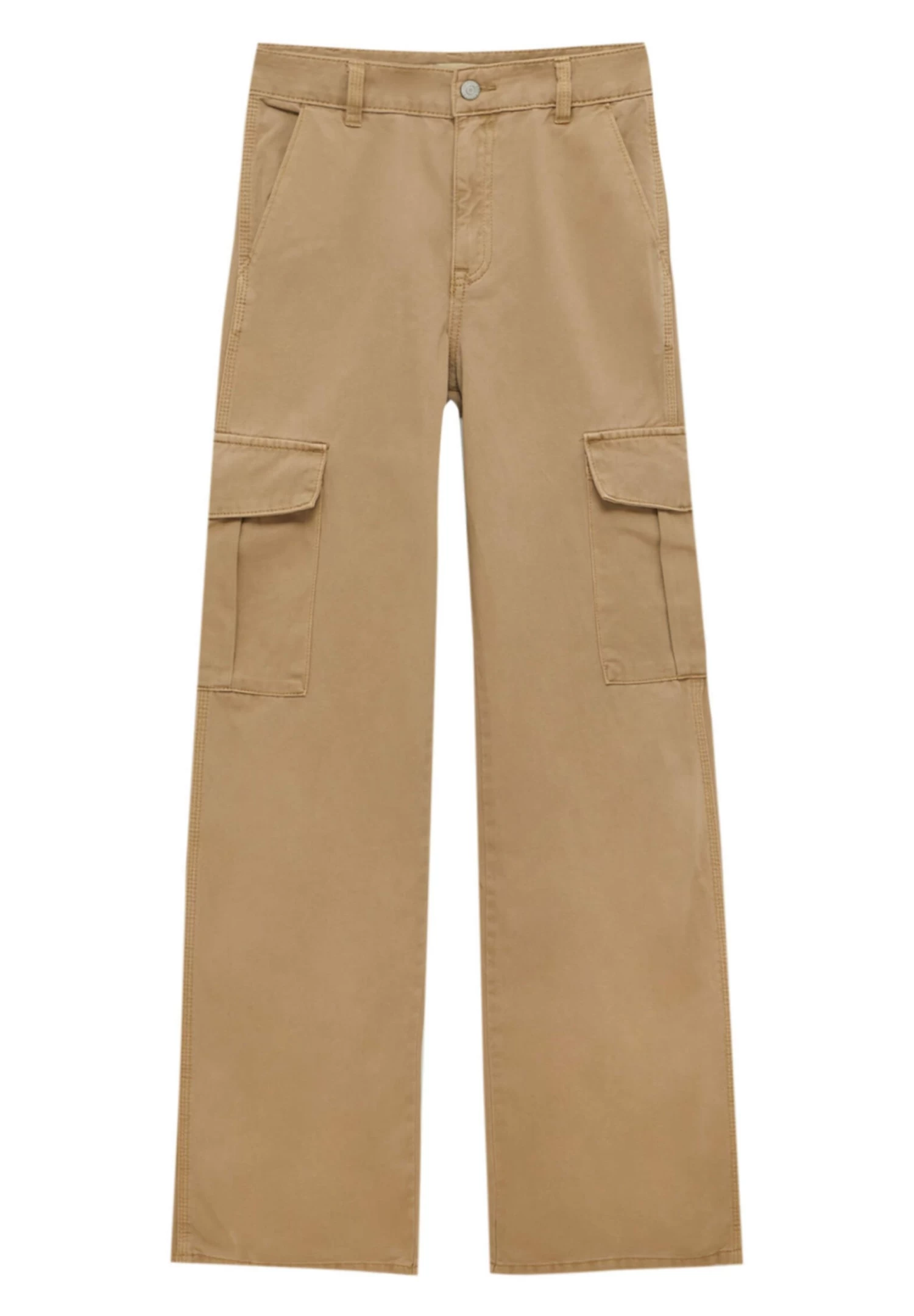 PULL & BEAR Cargobroek - Beige 9 PULL & BEAR Cargobroek - Beige - Afbeelding 9