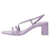 PULL & BEAR Absatz Mit Gekreuzten Riemen - Sandalen - Lilac