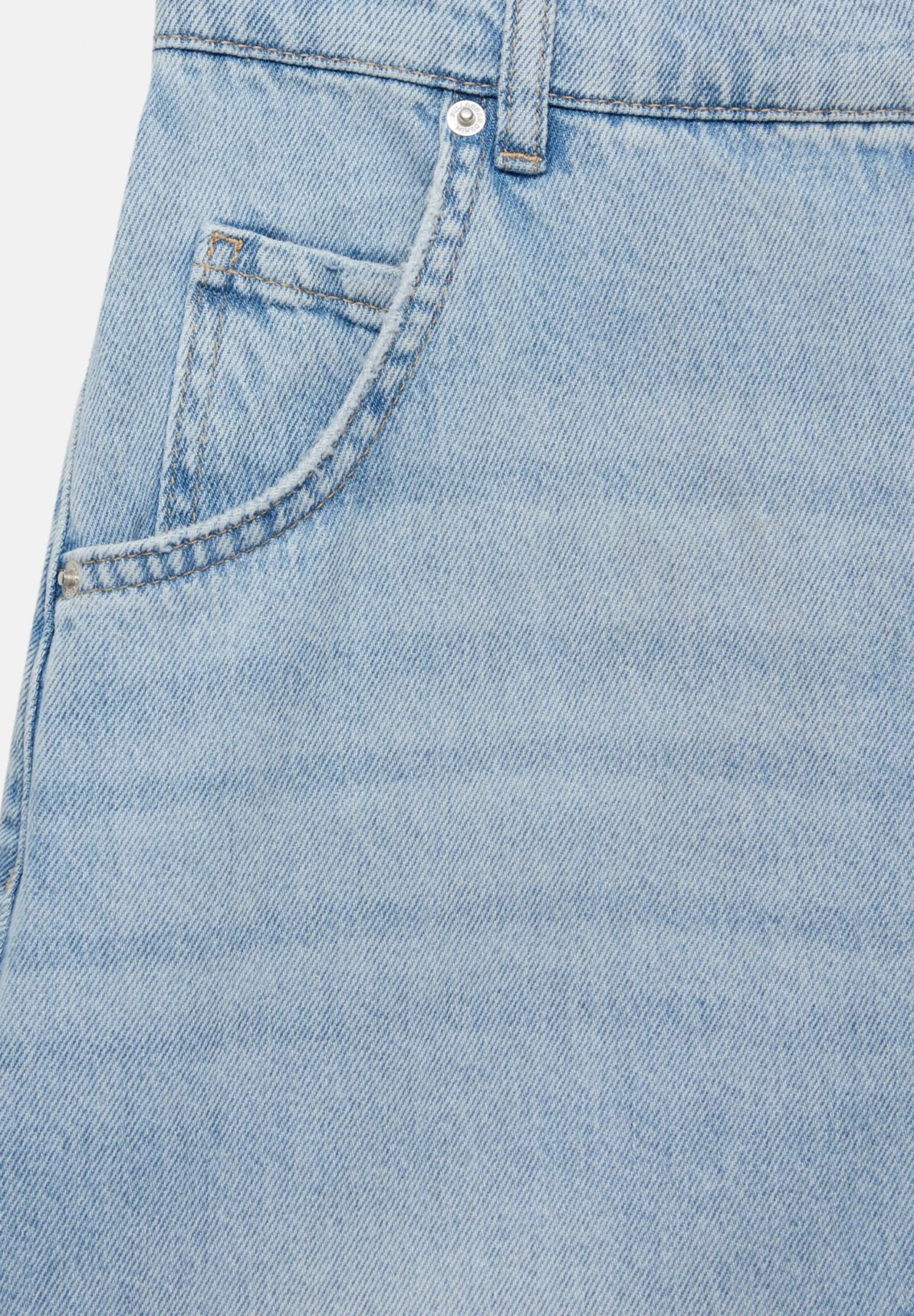 PULL & BEAR Long- A-Lijn Rok - Blue Denim 6 PULL & BEAR Long- A-Lijn Rok - Blue Denim - Afbeelding 6