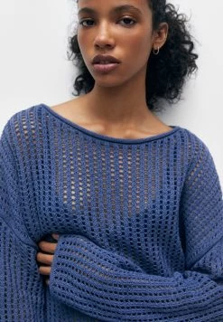 PULL & BEAR Open - Trui - Blue 10 PULL & BEAR Open - Trui - Blue -PULL BEAR Winkel b438ba62d6024fbbacfe4e94d22e88d4