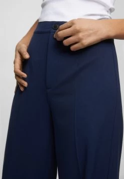 PULL & BEAR Regular Fit With Darts - Broek - Mottled Dark Blue -PULL BEAR Winkel b4ae425d0f804e02a04ffd196180c362