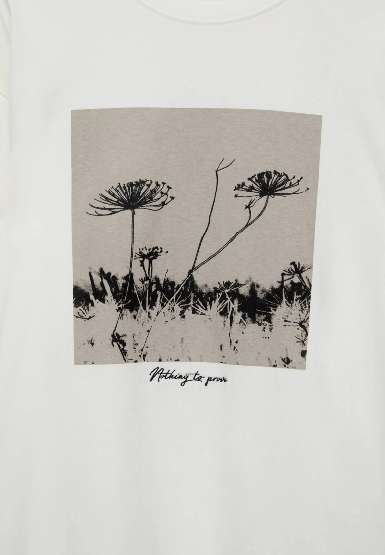 PULL & BEAR Short Sleeve With - T-Shirt Print - White 6 PULL & BEAR Short Sleeve With - T-Shirt Print - White - Afbeelding 6