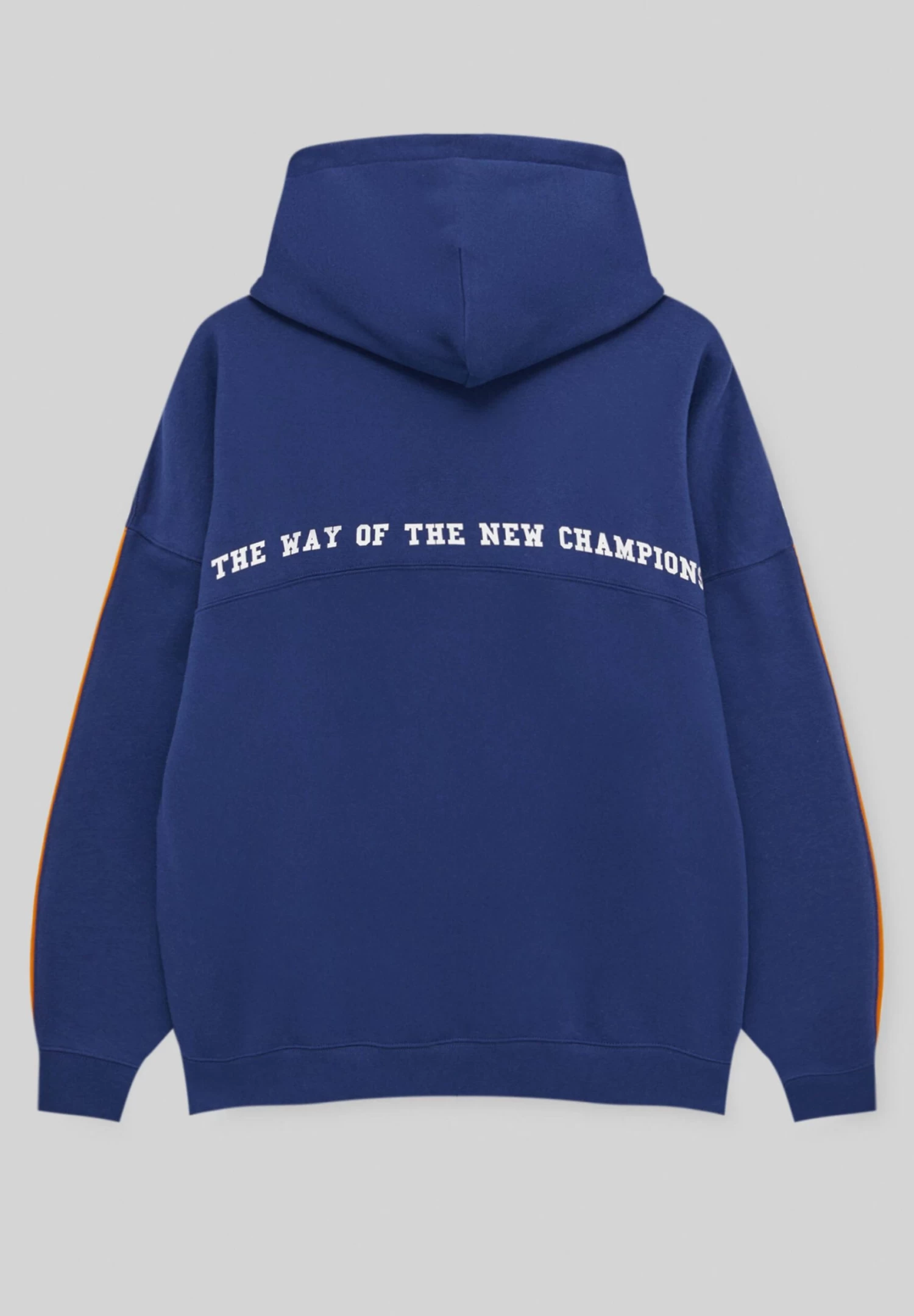 PULL & BEAR Stwd- Hoodie - Blue 6 PULL & BEAR Stwd- Hoodie - Blue - Afbeelding 6