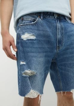 PULL & BEAR Bermuda - Jeansshort - Blue Denim 11 PULL & BEAR Bermuda - Jeansshort - Blue Denim -PULL BEAR Winkel b6b66d4a1dcb4077adeccdc8eecdba44