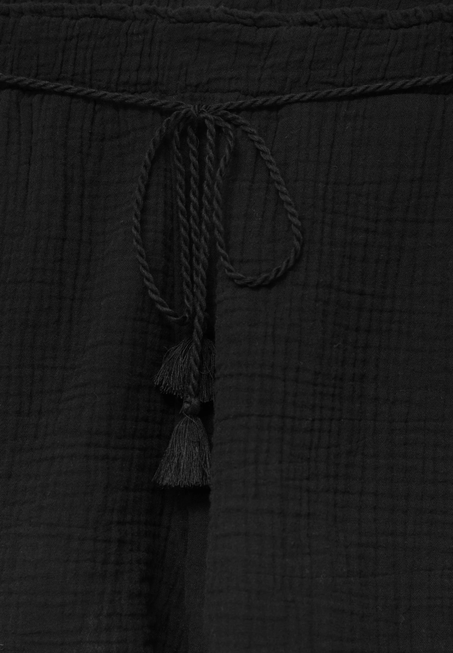 PULL & BEAR Flowing- Shorts - Black 6 PULL & BEAR Flowing- Shorts - Black - Afbeelding 6