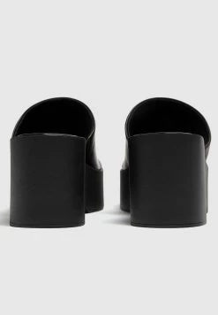 PULL & BEAR Platform - Muiltjes Met Hak - Black 7 PULL & BEAR Platform - Muiltjes Met Hak - Black -PULL BEAR Winkel b7129b8c1db64ddf81c63524f7e924ed
