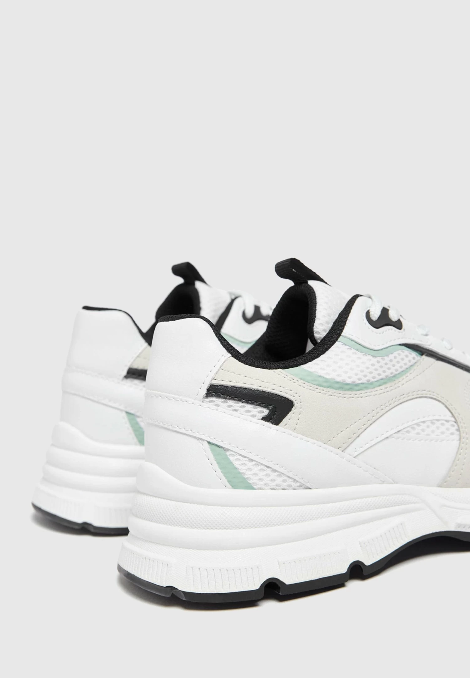 PULL & BEAR Mit Dicker Sohle - Sneakers Laag - Mottled Black 6 PULL & BEAR Mit Dicker Sohle - Sneakers Laag - Mottled Black - Afbeelding 6