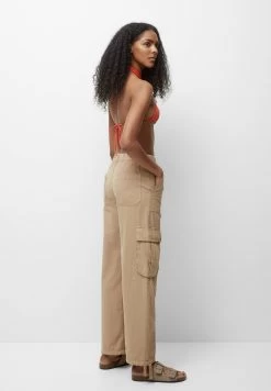 PULL & BEAR Rustic - Cargobroek - Camel -PULL BEAR Winkel b7ac94ce31fd488cb084d1e6f381e2e4