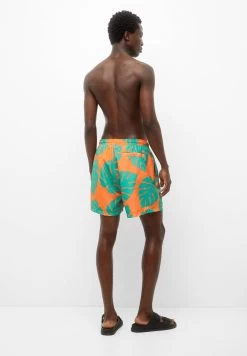 PULL & BEAR Palm Tree Print - Zwemshorts - Orange -PULL BEAR Winkel b7e1c22b17734cdeb524b2289dda78df