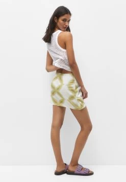 PULL & BEAR Printed With Gathered Detail- Minirok - Light Green 7 PULL & BEAR Printed With Gathered Detail- Minirok - Light Green -PULL BEAR Winkel b8938b3df4db479a8a47662df9639842