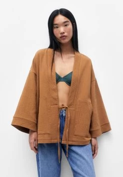 PULL & BEAR Kimono - Lichte Jas - Light Brown
