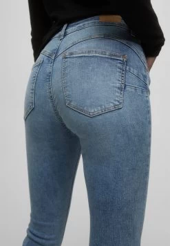 PULL & BEAR Push Up- Jeans Skinny Fit - Stone Blue Denim -PULL BEAR Winkel b8a27cdc8b994690abe975aea259d8b9