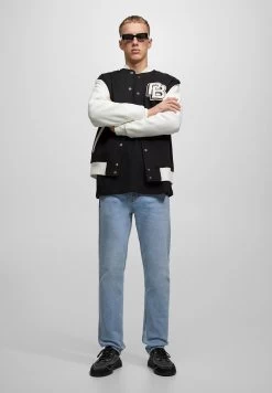 PULL & BEAR Comfort - Straight Leg Jeans - Stone Blue Denim -PULL BEAR Winkel b92b3c56ae304da2b8101decb70f93c2