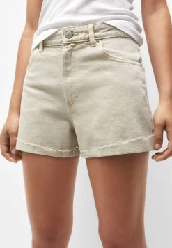 PULL & BEAR Mid-Rise Bermuda - Jeansshort - Stone -PULL BEAR Winkel b9734646669946c58a613dbb10f3e172