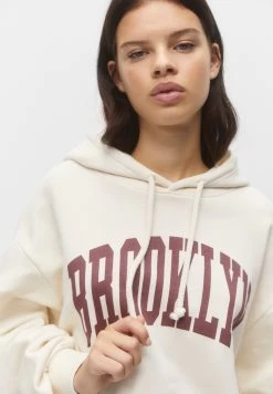PULL & BEAR Brooklyn- Hoodie - Beige -PULL BEAR Winkel b9abd33781404f85ad2d3bcdb4329541