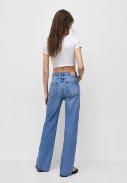 PULL & BEAR Straight Leg Jeans - Blue -PULL BEAR Winkel b9c9ec79bf974db59bf26f3ea601faa7