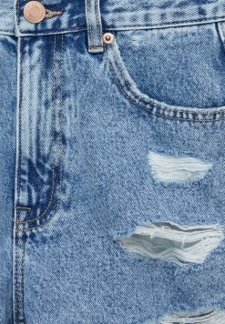 PULL & BEAR Ripped - Jeansshort - Dark Blue Denim 13 PULL & BEAR Ripped - Jeansshort - Dark Blue Denim -PULL BEAR Winkel b9ee80c653384b8bbf332d9f39e17848