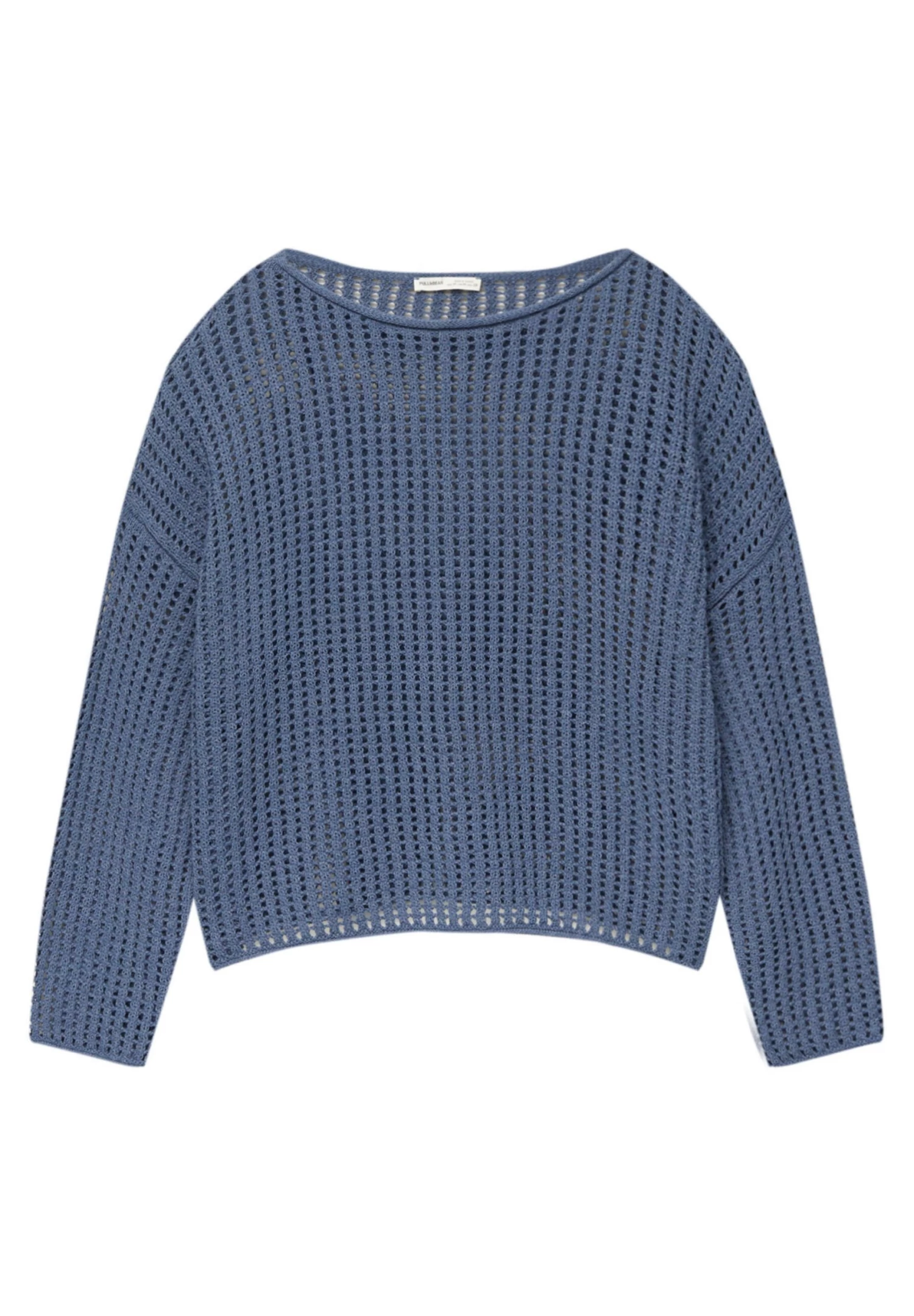 PULL & BEAR Open - Trui - Blue 6 PULL & BEAR Open - Trui - Blue - Afbeelding 6