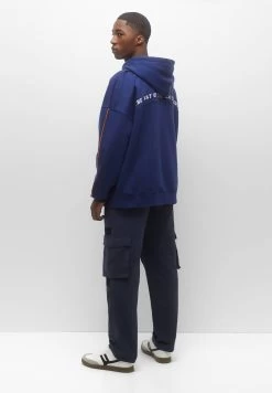 PULL & BEAR Stwd- Hoodie - Blue 9 PULL & BEAR Stwd- Hoodie - Blue -PULL BEAR Winkel baea208a939d4cb4bcbaeba23df0535f