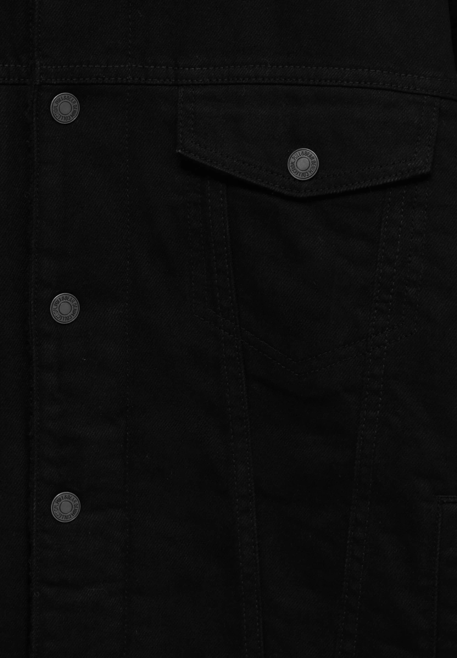 PULL & BEAR Basic- Spijkerjas - Mottled Black 7 PULL & BEAR Basic- Spijkerjas - Mottled Black - Afbeelding 7