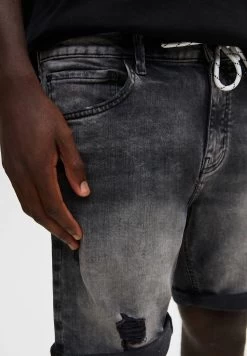 PULL & BEAR With Drawstring Waist - Jeansshort - Mottled Dark Grey 10 PULL & BEAR With Drawstring Waist - Jeansshort - Mottled Dark Grey -PULL BEAR Winkel bd0a51eb7a4a4bf19373538b6590b484