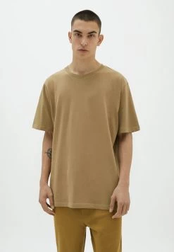 PULL & BEAR 3 Pack - T-Shirt Basic - Brown/Black/White -PULL BEAR Winkel bd3e9a9954a74ba18508742fd06bb0d8