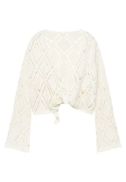 PULL & BEAR Open Knotted- Vest - Sand -PULL BEAR Winkel bda05e5328394c83baed6135729a9805