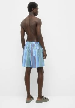 PULL & BEAR With Blue Stripes And Stwd Label - Zwemshorts - Blue -PULL BEAR Winkel be1cc73045a043e498a88b0c47bdf61e