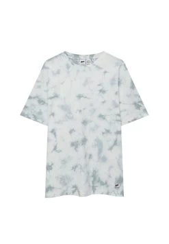 PULL & BEAR Tie-Dye - T-Shirt Print - Light Blue -PULL BEAR Winkel be36afc01ad347318de6b451503f538f