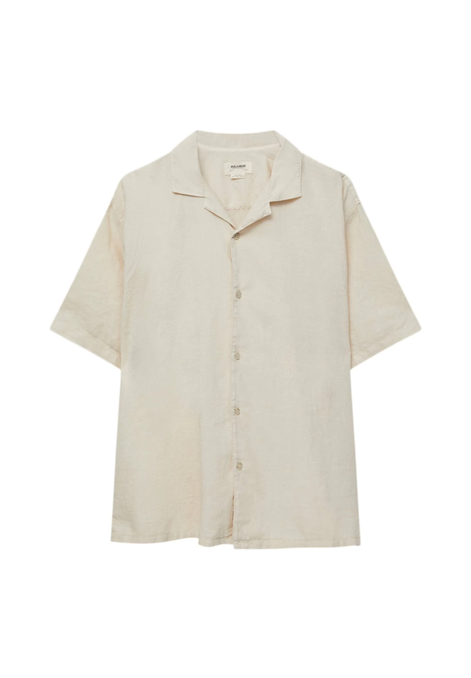 PULL & BEAR Basic Short Sleeve - Overhemd - Ochre 7 PULL & BEAR Basic Short Sleeve - Overhemd - Ochre - Afbeelding 7