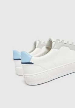 PULL & BEAR Im Streetstyle - Sneakers Laag - Mottled Light Grey -PULL BEAR Winkel bf7d04da3cbb49d3adc2d9160205aa33