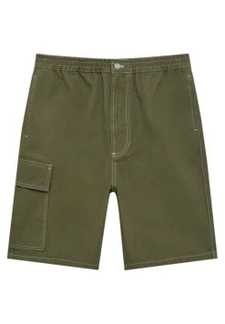 PULL & BEAR Stwd Bermuda - Shorts - Khaki -PULL BEAR Winkel c09e7cc5a0cf4c55ad6a4187c2a76284