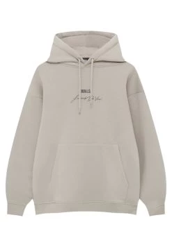 PULL & BEAR Mona Lisa- Hoodie - Light Grey -PULL BEAR Winkel c0a283958bb34ef0a3c584b455a3d3e3