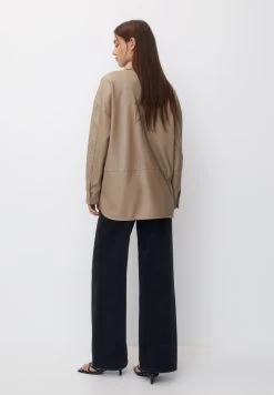 PULL & BEAR Oversize - Halflange Jas - Brown -PULL BEAR Winkel c0bb6752cda84d79bb273751225cadfa