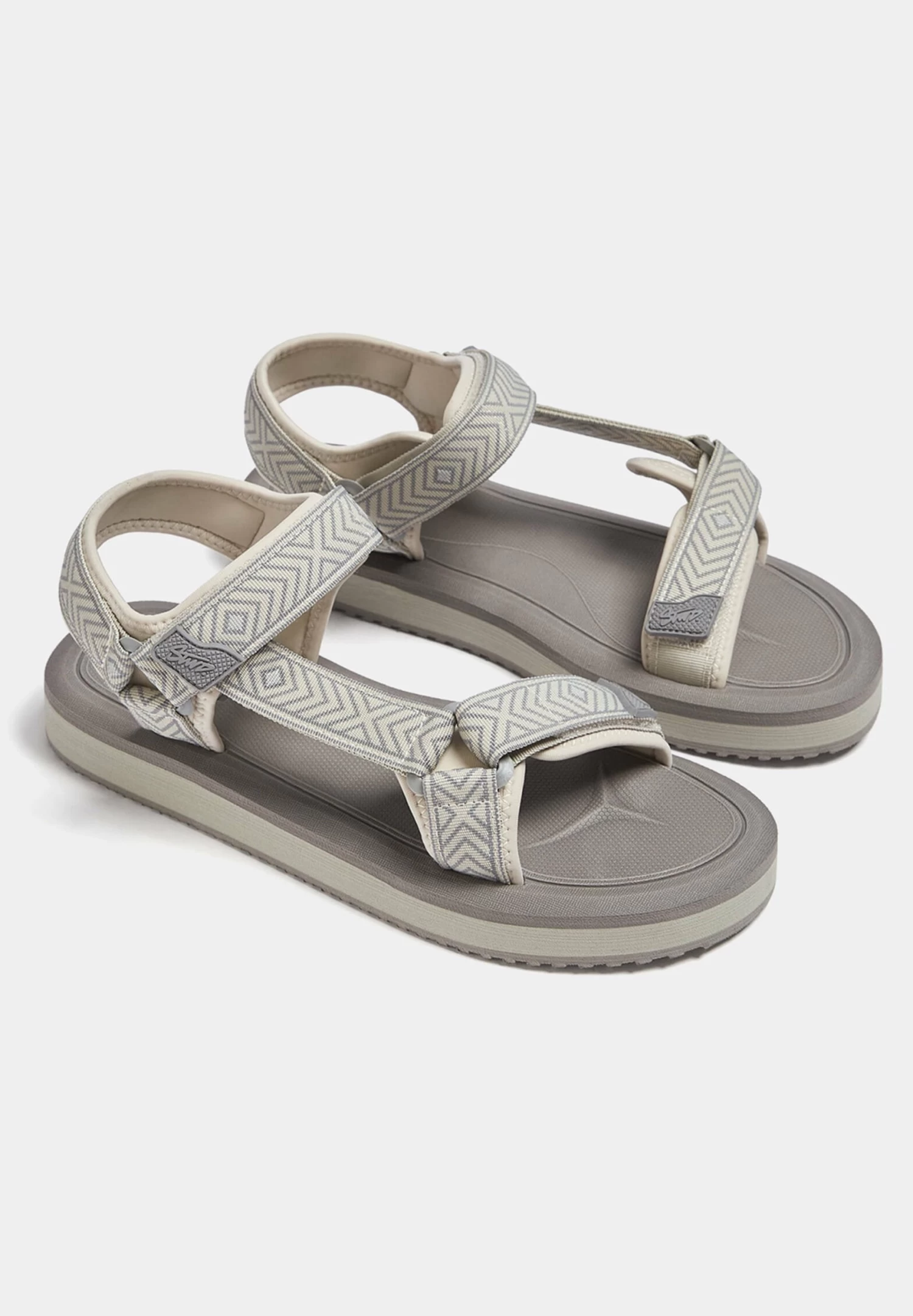 PULL & BEAR Printed Technical- Outdoorsandalen - Grey 3 PULL & BEAR Printed Technical- Outdoorsandalen - Grey - Afbeelding 3