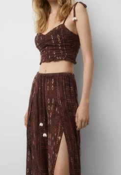 PULL & BEAR Seashell - Wrap - Broek - Brown -PULL BEAR Winkel c15e7f88ef9b42fb915d9cf98ce56fe4