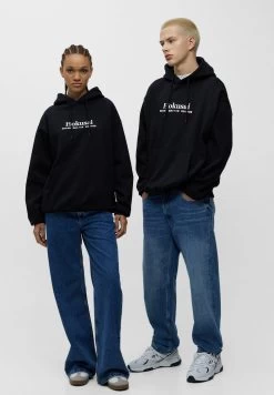 PULL & BEAR Hokusai- Hoodie - Black