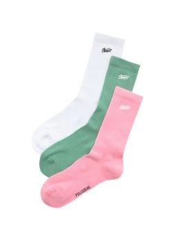 PULL & BEAR Stwd - 3-Pack- Sokken - White