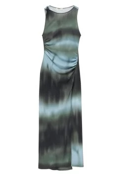 PULL & BEAR Long Tie-Dye- Maxi-Jurk - Green -PULL BEAR Winkel c378f900d5f0421cac09ce95b7e9f02d