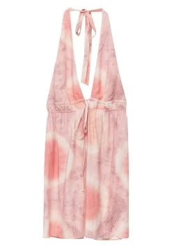 PULL & BEAR Short Tie Dye Halter- Jurk - Pink 13 PULL & BEAR Short Tie Dye Halter- Jurk - Pink -PULL BEAR Winkel c424c81e4f7a445892231f6cca96afc5