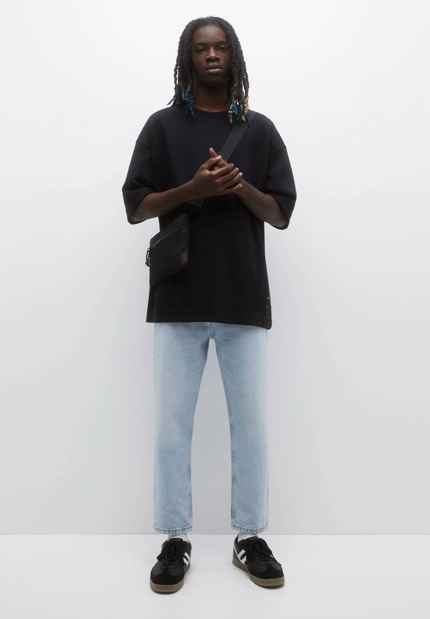 PULL & BEAR Relaxed Fit Jeans - Blue 2 PULL & BEAR Relaxed Fit Jeans - Blue - Afbeelding 2