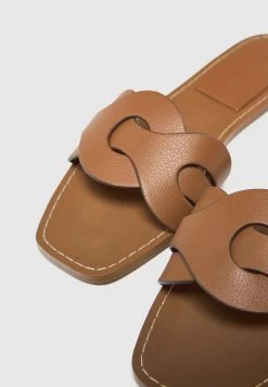 PULL & BEAR Crossover- Muiltjes - Brown -PULL BEAR Winkel c561535193cf42489f93955dee529910