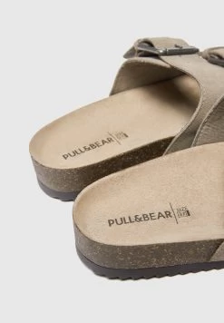 PULL & BEAR With Buckles - Muiltjes - Grey -PULL BEAR Winkel c60cf062c9f3426aa2066df61713d449