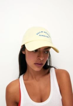 PULL & BEAR With Embroidery - Pet - Yellow